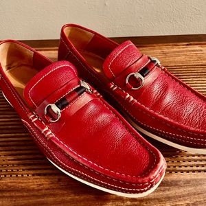 Men's Gucci loafer- Red